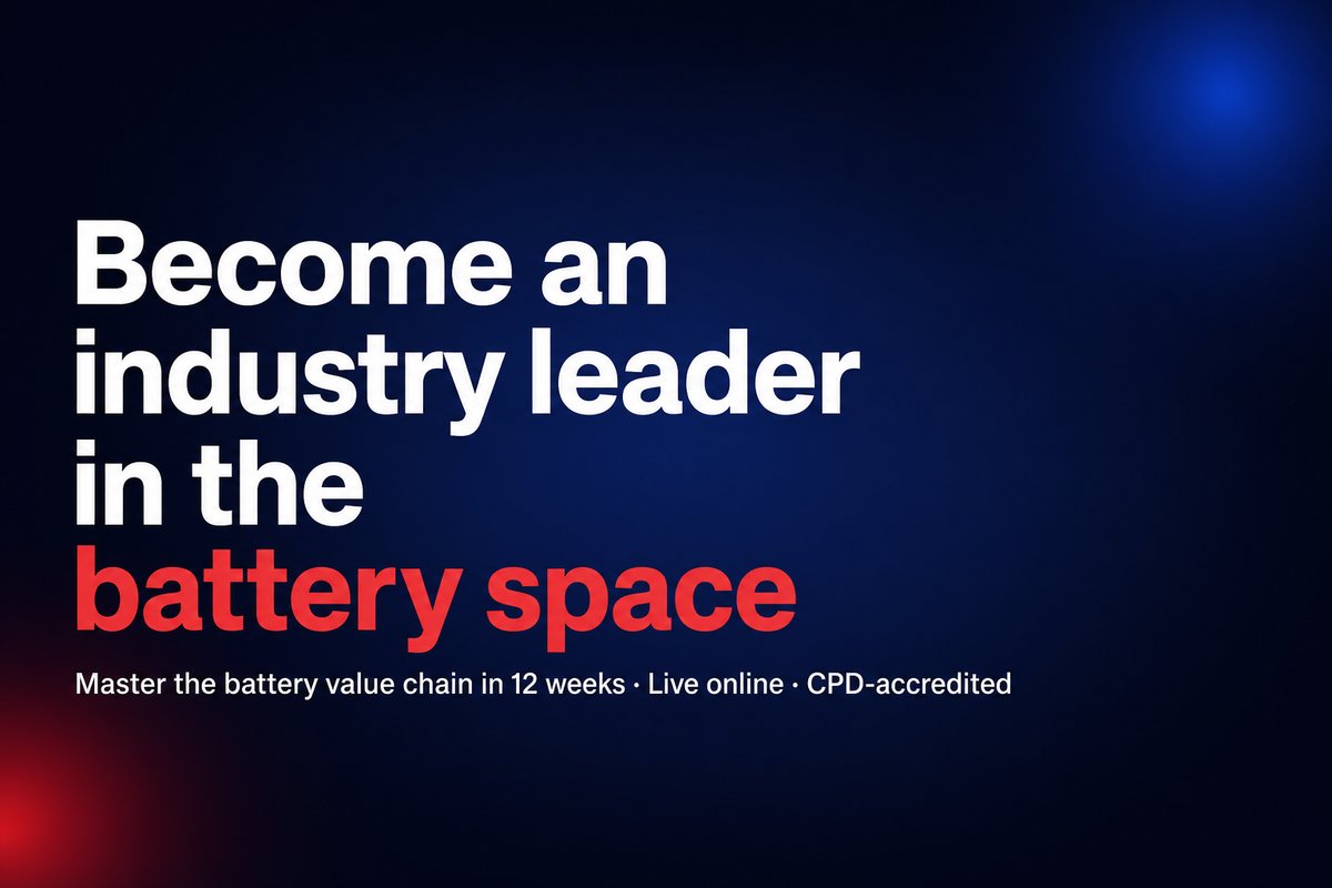 Moving into batteries from a supplier background