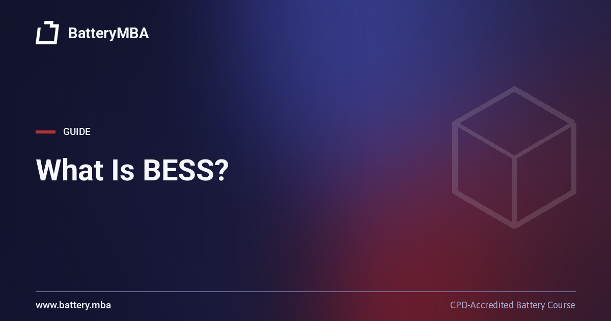What is BESS? Battery energy storage systems explained